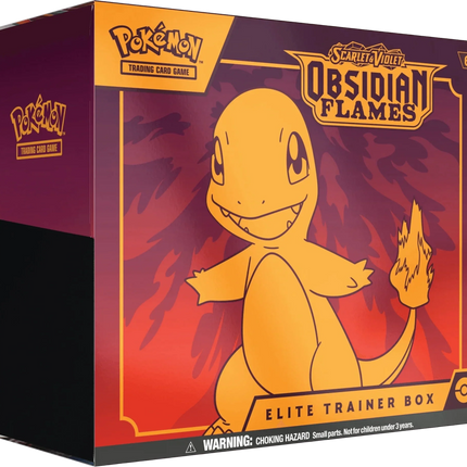 Pokemon TCG - Scarlet & Violet - Obsidian Flames Elite Trainer Box - The Card Vault