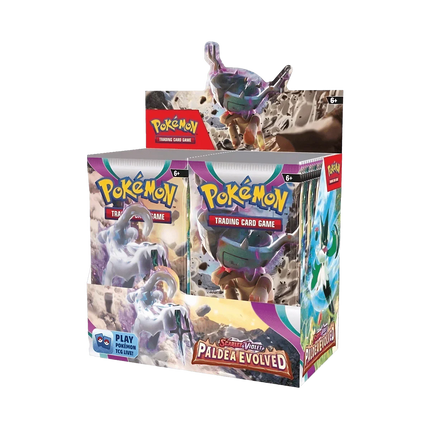 Pokemon TCG - Scarlet & Violet - Paldea Evolved Booster Box (36 Packs) - The Card Vault