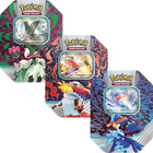 Pokemon TCG - Scarlet & Violet - Paldea Partners Tins - Mewoscarada & Skeledirge & Quaquaval - The Card Vault