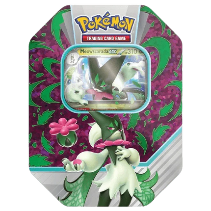 Pokemon TCG - Scarlet & Violet - Paldea Partners Tins - Mewoscarada & Skeledirge & Quaquaval - The Card Vault