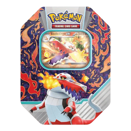 Pokemon TCG - Scarlet & Violet - Paldea Partners Tins - Mewoscarada & Skeledirge & Quaquaval - The Card Vault