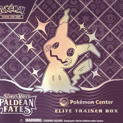 Pokemon TCG - Scarlet & Violet - Paldean Fates - Elite Trainer Box - The Card Vault