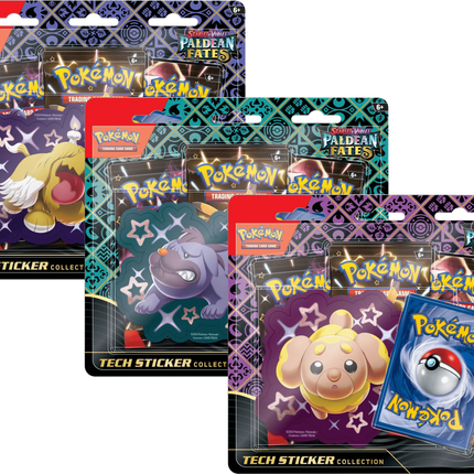 Pokemon TCG - Scarlet & Violet - Paldean Fates - Tech Sticker Collection - The Card Vault