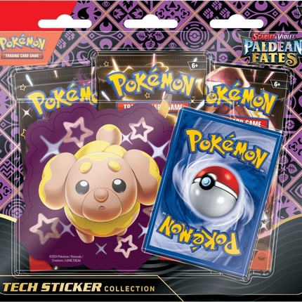 Pokemon TCG - Scarlet & Violet - Paldean Fates - Tech Sticker Collection - The Card Vault