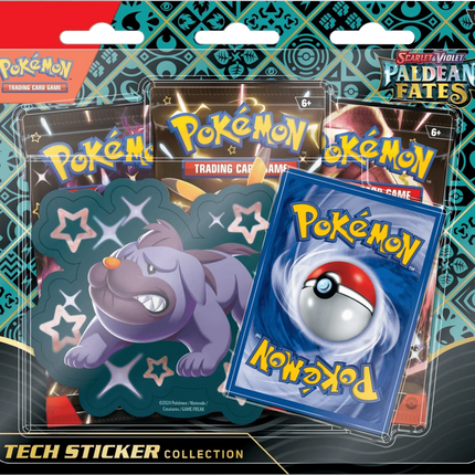 Pokemon TCG - Scarlet & Violet - Paldean Fates - Tech Sticker Collection - The Card Vault