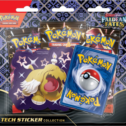 Pokemon TCG - Scarlet & Violet - Paldean Fates - Tech Sticker Collection - The Card Vault