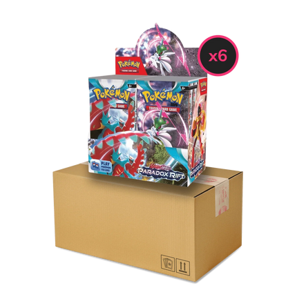 Pokemon TCG - Scarlet & Violet - Paradox Rift - Display Case (6x Booster Boxes) - The Card Vault
