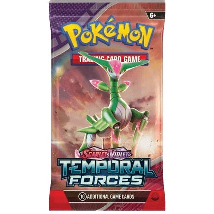 Pokemon TCG - Scarlet & Violet - Temporal Forces - Booster Pack - The Card Vault