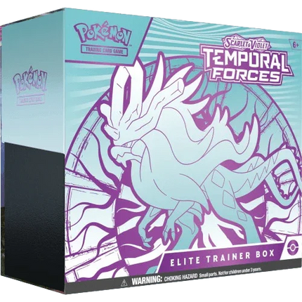 Pokemon TCG - Scarlet & Violet - Temporal Forces - Elite Trainer Box (Walking Wake) - The Card Vault