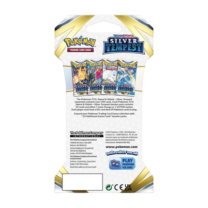 Pokemon TCG: Silver Tempest Sleeved Booster Pack - The Card Vault
