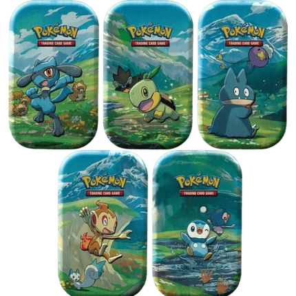 Pokemon TCG: Sinnoh Stars Mini Tin Display Case (10x Tins) - The Card Vault