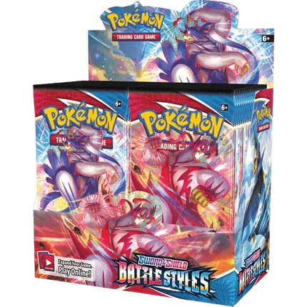 Pokemon TCG - Sword & Shield - Battle Styles Booster Box - The Card Vault