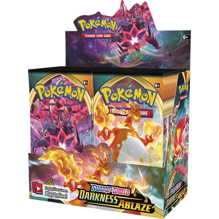 Pokemon TCG - Sword & Shield - Darkness Ablaze Booster Box - The Card Vault