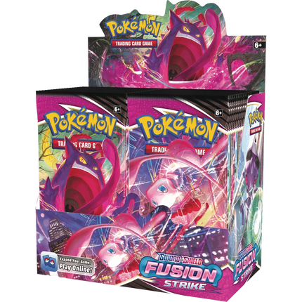 Pokemon TCG - Sword & Shield - Fusion Strike Booster Box - The Card Vault