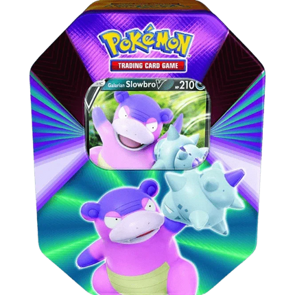 Pokemon TCG: V Forces Tin - Galarian Slowbro V - The Card Vault