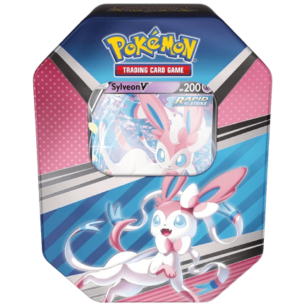 Pokemon TCG: V Heroes Tin - Sylveon V - The Card Vault