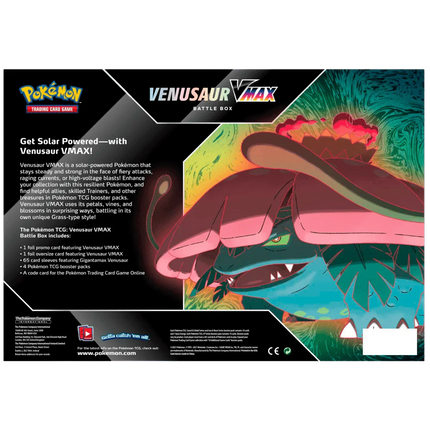 Pokemon TCG: Venusaur VMAX Battle Box - The Card Vault