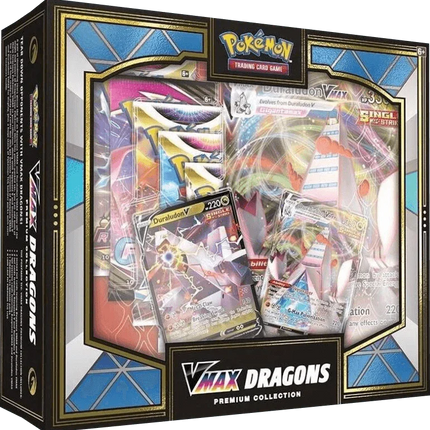 Pokemon TCG: VMAX Dragons Premium Collection - Rayquaza/Duraludon - The Card Vault