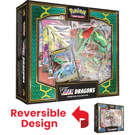 Pokemon TCG: VMAX Dragons Premium Collection - Rayquaza/Duraludon - The Card Vault