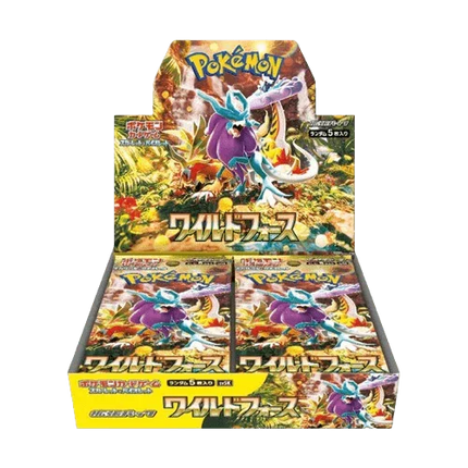 Pokemon TCG - Wild Force (sv5K) - Booster Box (Japanese) - The Card Vault