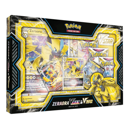 Pokemon TCG: Zeraora VMAX & VSTAR Battle Box - The Card Vault