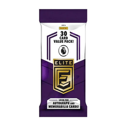 Premier League 2021/22 Donruss Elite Football (Soccer) - Fat Pack Box (12 Packs) - The Card Vault