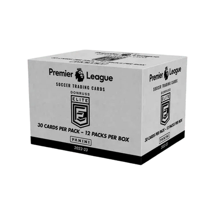 Premier League 2022/23 Donruss Elite Football (Soccer) - Fat Pack Box (12x Packs) - The Card Vault