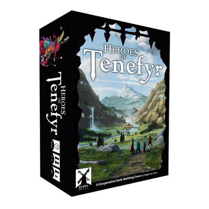 Heroes of Tenefyr board game box