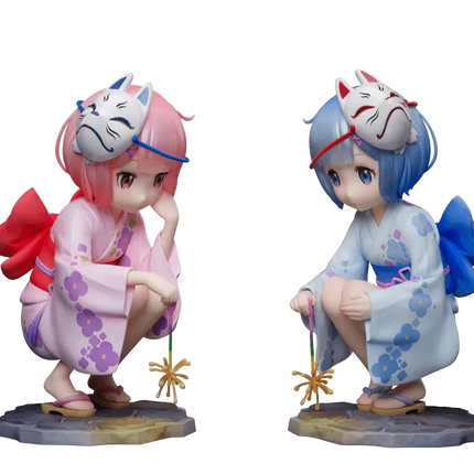 Re:ZERO -Starting Life in Another World - Ram ＆ Rem 1/7 Scale Figure -Childhood Summer Memories- - The Card Vault