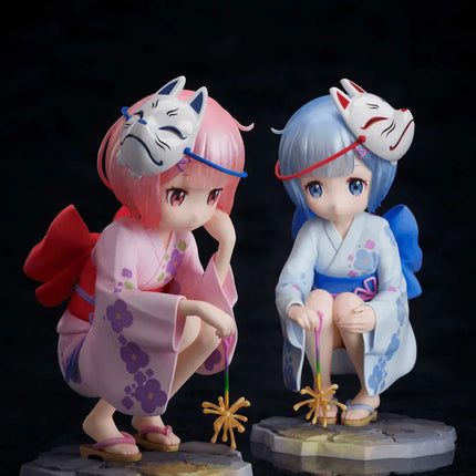 Re:ZERO -Starting Life in Another World - Ram ＆ Rem 1/7 Scale Figure -Childhood Summer Memories- - The Card Vault