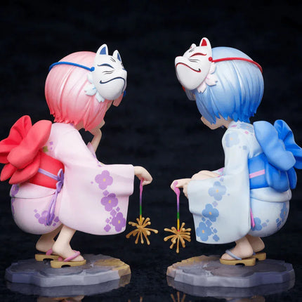 Re:ZERO -Starting Life in Another World - Ram ＆ Rem 1/7 Scale Figure -Childhood Summer Memories- - The Card Vault
