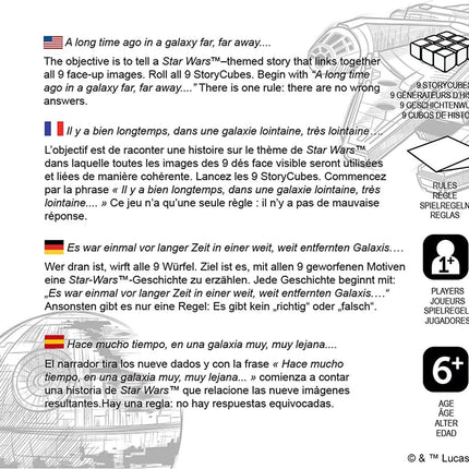 Rory's Story Cubes - Star Wars - The Card Vault