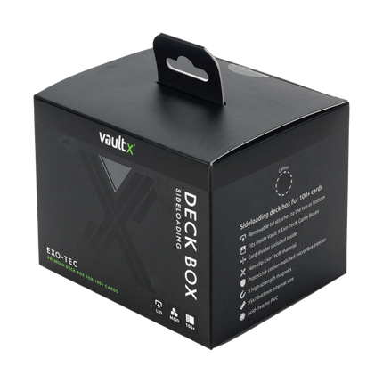 Vault X - Exo-Tec® Sideloading Deck Box 100+ - Black