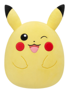 Squishmallows - Pokemon - Winking Pikachu Plush (14in) - The Card Vault
