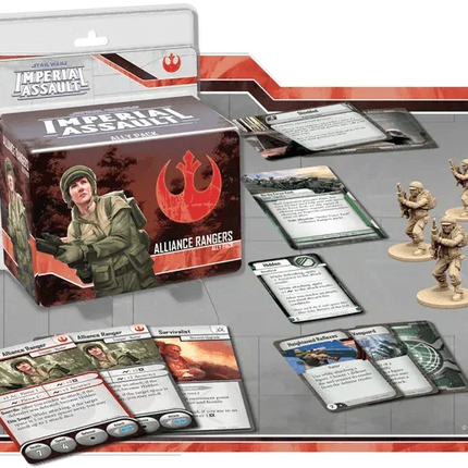 Star Wars: Imperial Assault – Alliance Rangers Ally Pack - The Card Vault