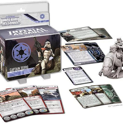 Star Wars: Imperial Assault – Captain Terro Villain Pack - The Card Vault