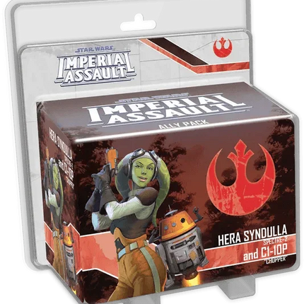 Star Wars: Imperial Assault – Hera Syndulla and C1-10P Ally Pack - The Card Vault