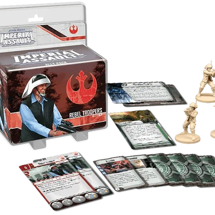 Star Wars: Imperial Assault – Rebel Troopers Ally Pack - The Card Vault