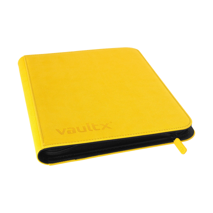 Vault X - 9-Pocket Exo-Tec® Zip Binder - Yellow