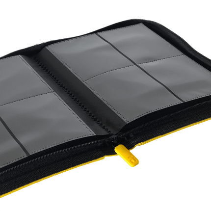 Vault X - 4-Pocket Exo-Tec® Zip Binder - Yellow