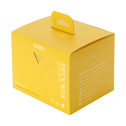 Vault X - Exo-Tec® Sideloading Deck Box 100+ - Yellow