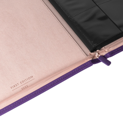 Vault X - 12-Pocket Exo-Tec® Zip Binder - SWSH10 - Purple