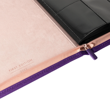 Vault X - 9-Pocket Exo-Tec® Zip Binder - SWSH10 - Purple