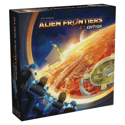 Alien Frontiers: 6th Edition English box