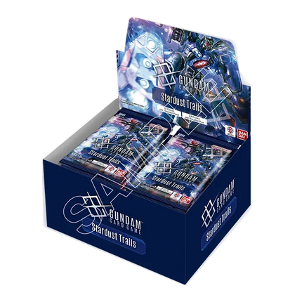 Official English Stardust Trails GD06 booster box containing 24 packs