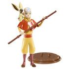 The Noble Collection - Avatar: The Last Airbender - Aang Bendyfig Action Figure - The Card Vault