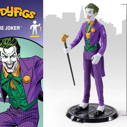 The Noble Collection - Batman - Joker Bendyfig Action Figure - The Card Vault