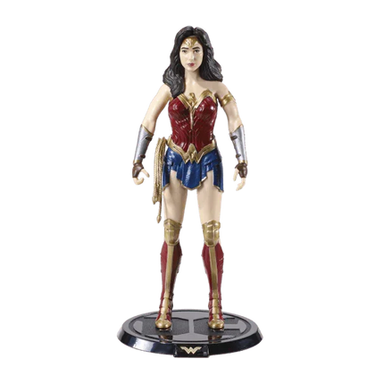 The Noble Collection - DC - Wonder Woman Bendyfig Action Figure - The Card Vault