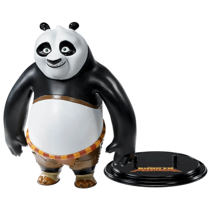 The Noble Collection - Dreamworks - Po The Panda Bendyfig Action Figure - The Card Vault