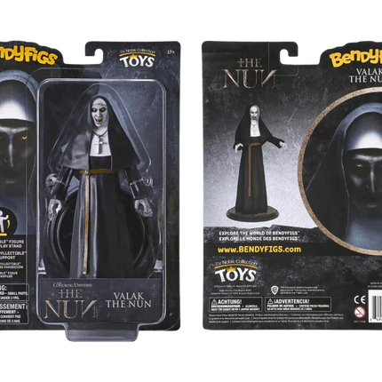 The Noble Collection - Horror - Valak the Nun Bendyfig Action Figure - The Card Vault